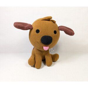 Sago Mini Harvey Plush Brown Dog Stuffed Animal Sitting Puppy
